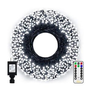 Ollny Luces de Navidad para exteriores 500 luces LED de_1