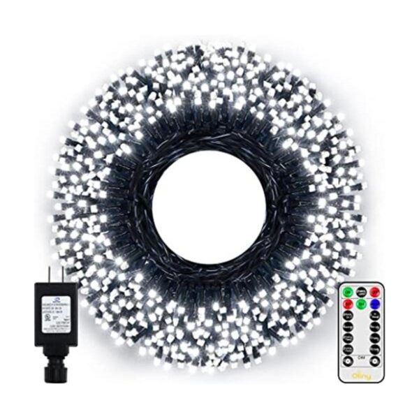 Ollny Luces de Navidad para exteriores 500 luces LED de_1