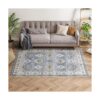 Dripex Alfombra vintage lavable Alfombra bohemia de 3 x_5
