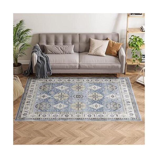 Dripex Alfombra vintage lavable Alfombra bohemia de 3 x_5