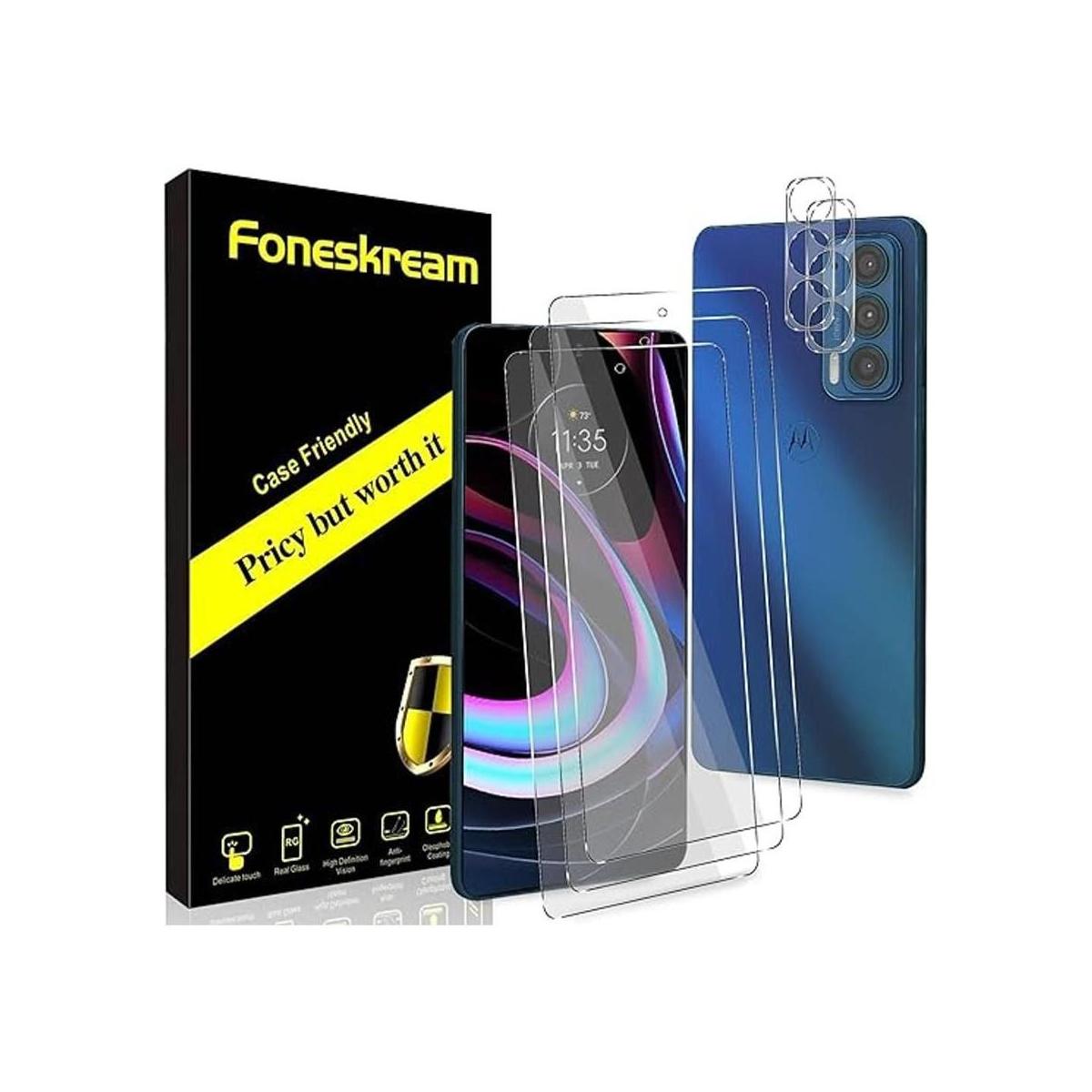Foneskream Protector de pantalla compatible con Motorola