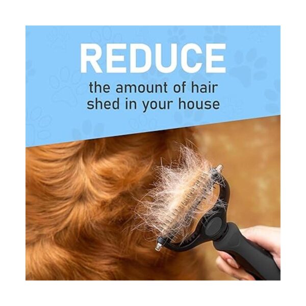 Maxpower Planet Pet Grooming Brush Double Sided Shedding