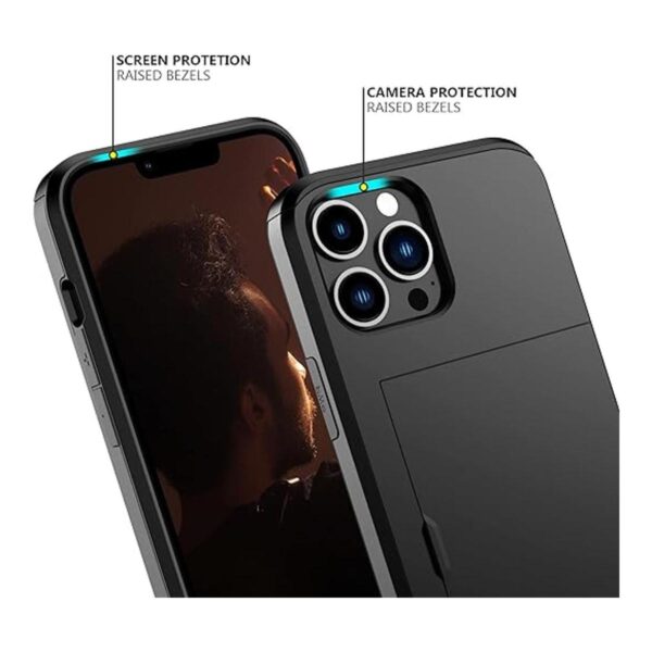 Nvollnoe Funda para iPhone 13 Pro Max con soporte para_4
