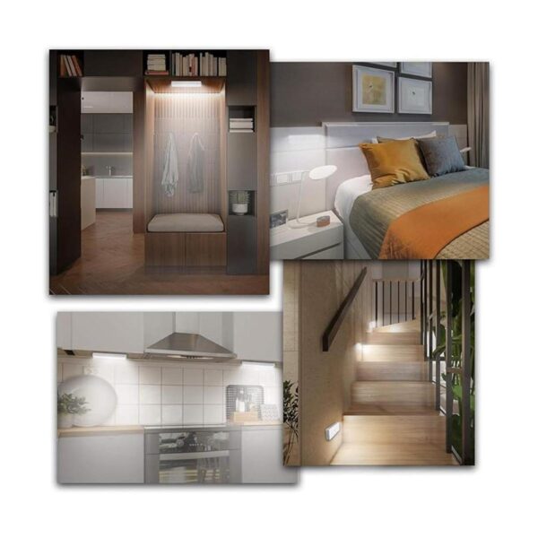 Luz LED para armario 20 luces LED regulador USB