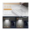 Luz LED para armario 20 luces LED regulador USB