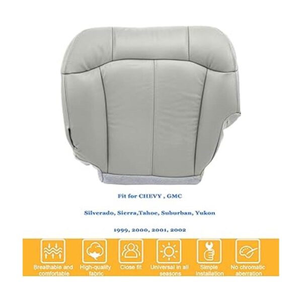 GXARTS Funda de asiento de repuesto gris para el lado del_2