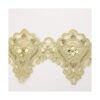 IDONGCAI Cinta de lentejuelas con borde de encaje dorado_5