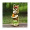MIBUNG Estatua de jardín solar Tiki estatua de resina_5