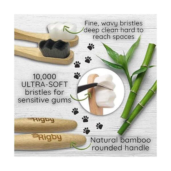OH RIGBY Cepillo de dientes para perros 10000 cerdas_2