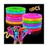 Paquete de 12 tubos con luces LED para reventar collares_1