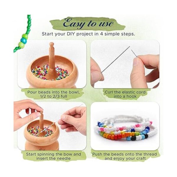 BEADFLOW Beadflow Kit de fabricación de pulseras_6