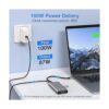 Estación de acoplamiento USB C con monitor dual estación_2