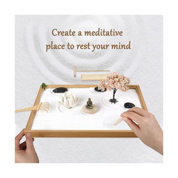Kit de jardín zen para escritorio de oficina decoración