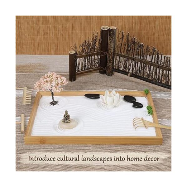 Kit de jardín zen para escritorio de oficina decoración