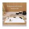 Kit de jardín zen para escritorio de oficina decoración