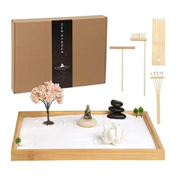 Kit de jardín zen para escritorio de oficina decoración