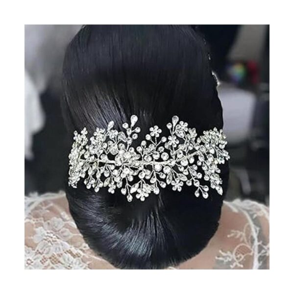 LOVFOIVER Diadema de boda para novia accesorios para el_2