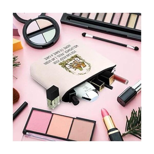 BLUPARK Bolsa de maquillaje inspirada en la rana y el_5