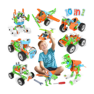 MOONTOY Bloques de construcción STEM Toys 240 piezas Kit_1