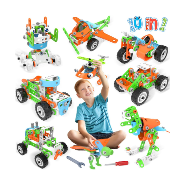 MOONTOY Bloques de construcción STEM Toys 240 piezas Kit_1