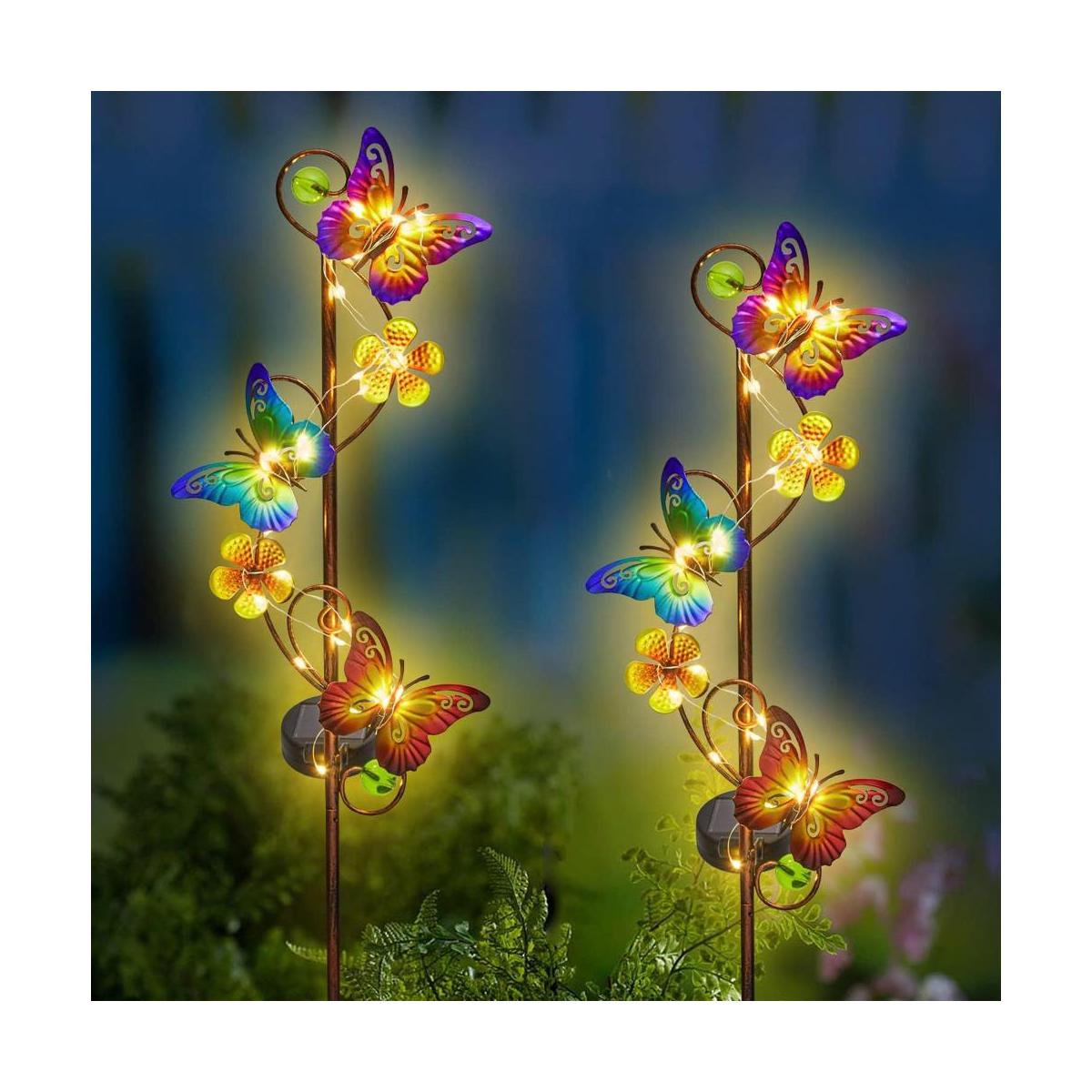 Luces solares de jardín para decoración de jardín de
