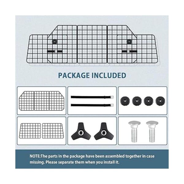 FEED GARDEN Barrera ajustable para perros para SUV autos