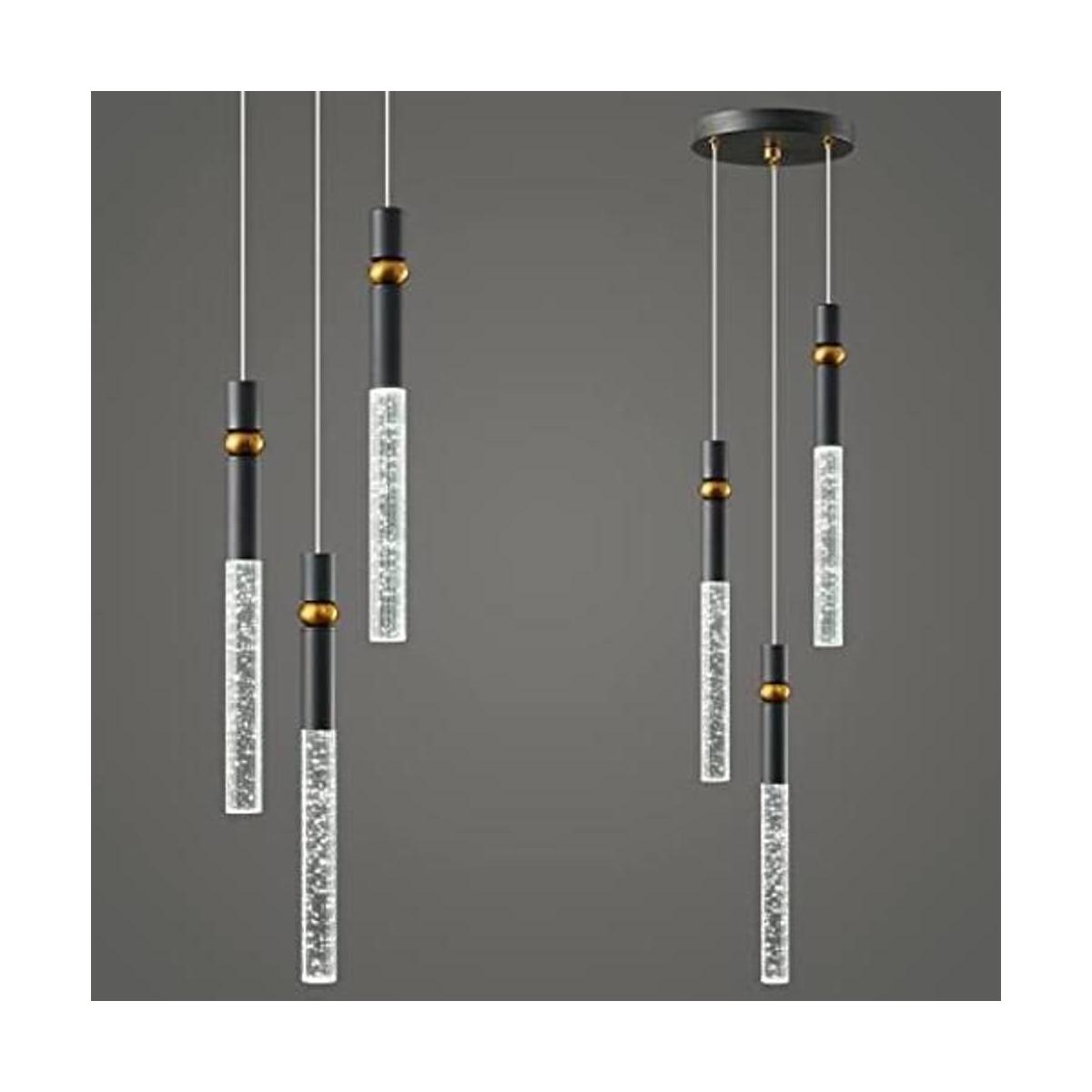 LMQNINE Lámparas de cocina de techo regulable LED moderna