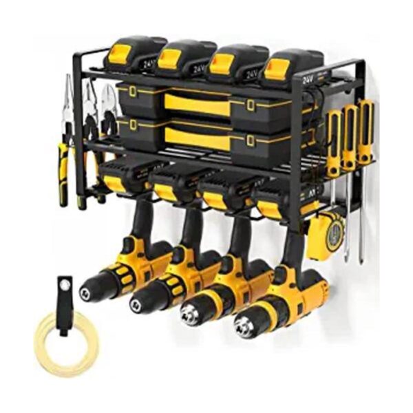Organizador de herramientas eléctricas soporte de pared_1