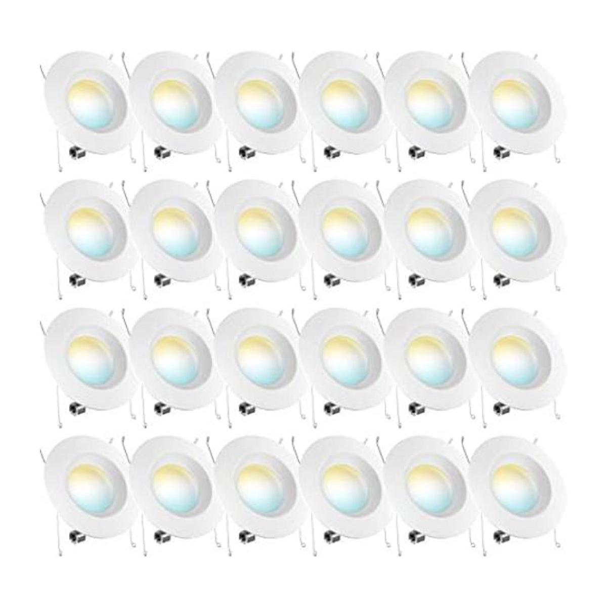 Sunco Lighting Paquete de 24 luces LED de 56 pulgadas