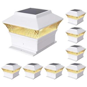 Involux Luces solares para poste de poste 25 lúmenes de_1