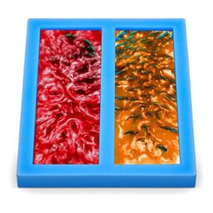 Molde de silicona de doble cavidad para cuchillos de