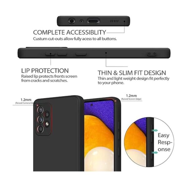 Paquete de 2 fundas para Samsung Galaxy A52 Galaxy A52s_5