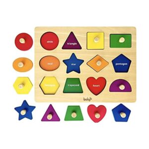 Dailyfunn Montessori Rompecabezas con forma de juguete