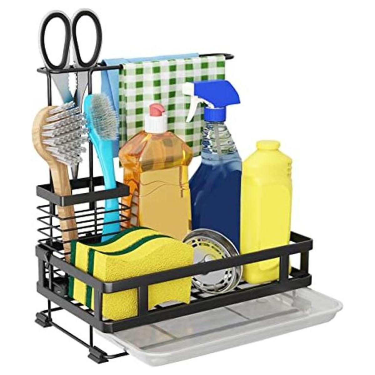 Godboat Sponge Holder for Kitchen Sink Dish Sponge Holder