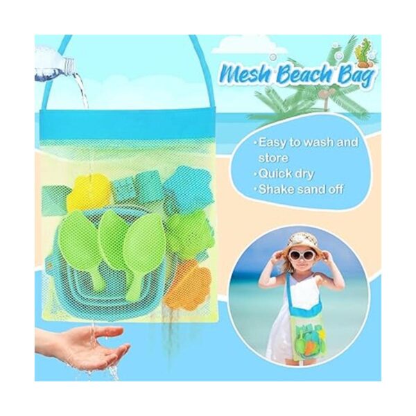 RACPNEL Cubos de playa plegables y juguetes de playa para
