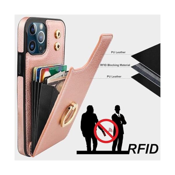 Folosu Compatible con iPhone 1212 Pro cartera con_5