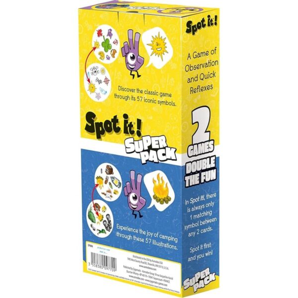Spot It Paquete de súper juego de cartas Incluye Spot_2