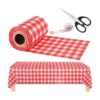 Rollo de mantel de plástico desechable de 54 x 197 pies