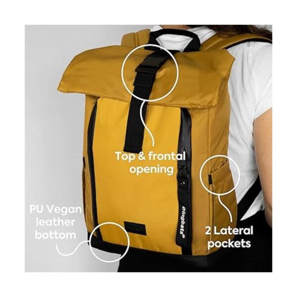 Dingbats Mochila enrollable de 25 L PET reciclado_4