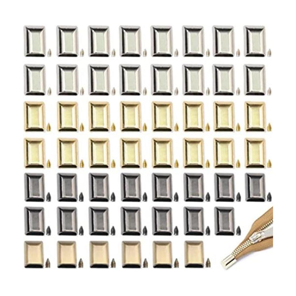 Juego de 80 tapones de aleación de 4 colores con cierre de