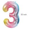 ALLPICK Globos de sirena para fiestas decoración de ramo_4