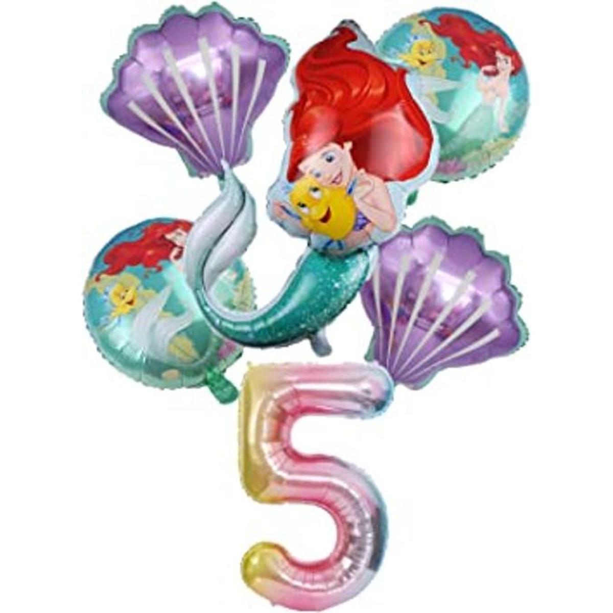 ALLPICK Globos de sirena para fiesta suministros de
