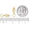 SWONVI Collares magnéticos de 14 K con cierre_3