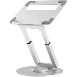 Soporte para laptop para escritorio con base giratoria de_1