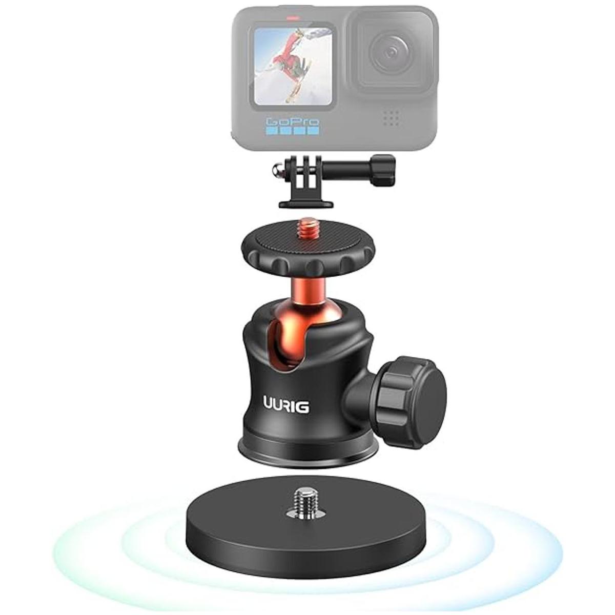 UURIG GoPro Accessories Juego de soporte magnético para