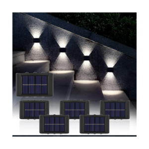 Luz solar para valla para exteriores lámpara de pared con_1