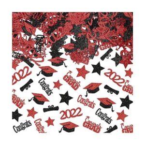 200 piezas de confeti de graduación 2022 con purpurina_1
