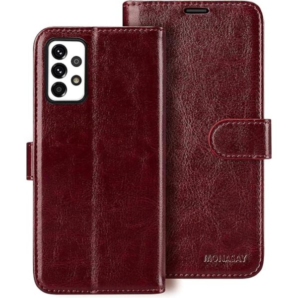 MONASAY Funda tipo billetera para Galaxy A53 5G_4