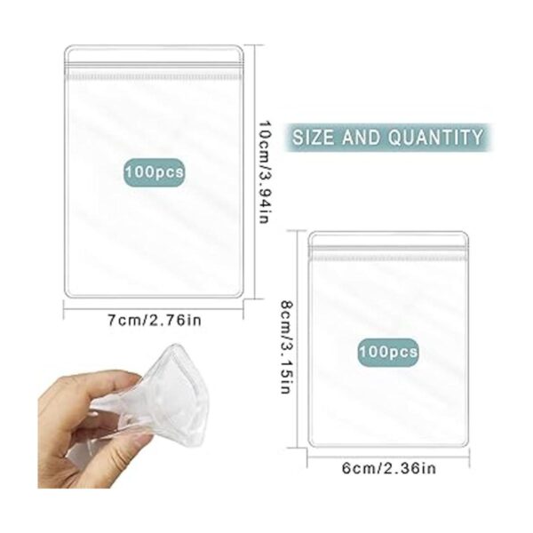 Maehsab Bolsa de plástico transparente antideslustre_2