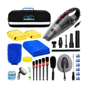 HLWDFLZ Kit de limpieza de lavado de autos de 30 piezas_1